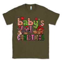 Army Green baby's first christmas Classic Tee - FaDigitalArtStudio