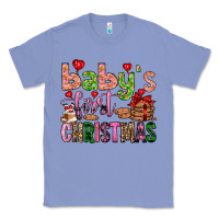 Colony Blue baby's first christmas Classic Tee - FaDigitalArtStudio