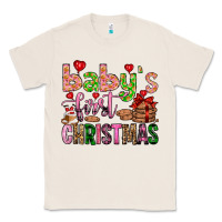 Natural baby's first christmas Classic Tee - FaDigitalArtStudio