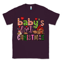 Plum baby's first christmas Classic Tee - FaDigitalArtStudio