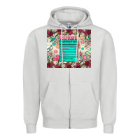 Dove Grey nurse nutrition facts Zipper Hoodie - Zillion Design Studio