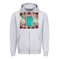 Heather Grey nurse nutrition facts Zipper Hoodie - Zillion Design Studio