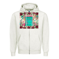 Oatmeal Heather nurse nutrition facts Zipper Hoodie - Zillion Design Studio