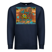 Navy all my hope is in jesus Premium Sweatshirt - JahusDesignShop