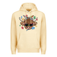 Pina Colada autism awareness cow Premium Hoodie - MaliasSmallBusiness