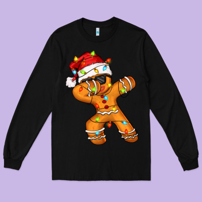 Long Sleeve Tee dabbing cookies