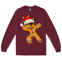 Burgundy dabbing cookies Long Sleeve Tee - Zillion Design Studio