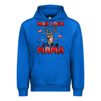 Cobalt mad love for my mama Urban Hoodie - MaliasSmallBusiness