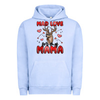 Pigment Grape Ice mad love for my mama Urban Hoodie - MaliasSmallBusiness