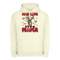 Pigment Pistachio mad love for my mama Urban Hoodie - MaliasSmallBusiness