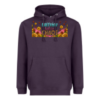Plum caffeine before chaos 16oz libbey cup Heavyweight Hoodie - HRA Design Shop