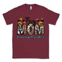 Burgundy boy mom from son up to son down Classic Tee - Zillion Design Studio