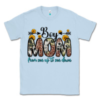 Dusty Blue boy mom from son up to son down Classic Tee - Zillion Design Studio