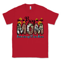 Red boy mom from son up to son down Classic Tee - Zillion Design Studio