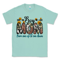 Seafoam boy mom from son up to son down Classic Tee - Zillion Design Studio