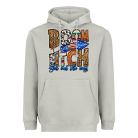 Moon Dust boom bitch get out the way Heavyweight Hoodie - HRA Design Shop