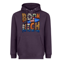 Plum boom bitch get out the way Heavyweight Hoodie - HRA Design Shop