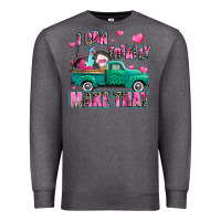 Charcoal Heather i can totally make that Premium Sweatshirt - AdoDesignShop