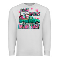 Dove Grey i can totally make that Premium Sweatshirt - AdoDesignShop