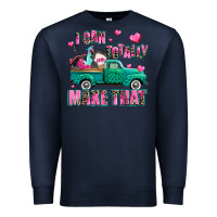 Navy i can totally make that Premium Sweatshirt - AdoDesignShop