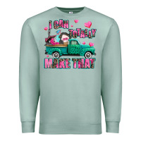 Seafoam i can totally make that Premium Sweatshirt - AdoDesignShop