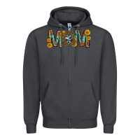 Smoke mom with aztec mothers day Zipper Hoodie - texasbilliewilder