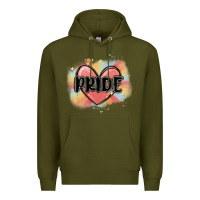 Army Green pride Premium Hoodie - MaliasSmallBusiness