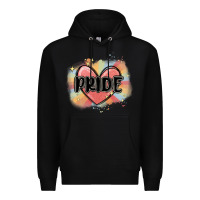 Black pride Premium Hoodie - MaliasSmallBusiness
