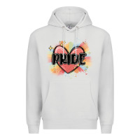 Dove Grey pride Premium Hoodie - MaliasSmallBusiness