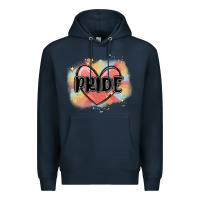 Navy pride Premium Hoodie - MaliasSmallBusiness