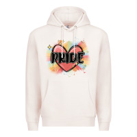 Pale Pink pride Premium Hoodie - MaliasSmallBusiness