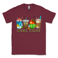 Burgundy science teacher coffee cups Classic Tee - texasbilliewilder