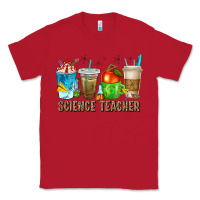 Red science teacher coffee cups Classic Tee - texasbilliewilder