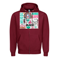 Nurse Life Zipper Hoodie | Teevron