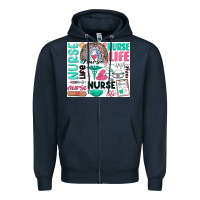Navy nurse life Zipper Hoodie - Zillion Design Studio