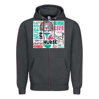 Smoke nurse life Zipper Hoodie - Zillion Design Studio