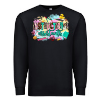Black instructional assistant's Premium Sweatshirt - AdoDesignShop