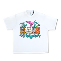 White the hair whisperer Urban Heavy Tee - Artiststas