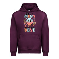 Mauve Wine bit of a mess but doing my best Urban Hoodie - MaliasSmallBusiness