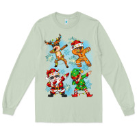 Matcha dabbing christmas Long Sleeve Tee - Zillion Design Studio