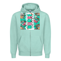 Seafoam nurse life Zipper Hoodie - Zillion Design Studio