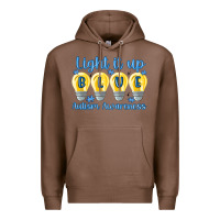 Chestnut light it up Premium Hoodie - MaliasSmallBusiness