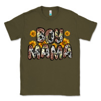 Army Green boy mama Classic Tee - Zillion Design Studio