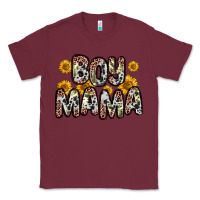 Burgundy boy mama Classic Tee - Zillion Design Studio