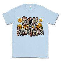 Dusty Blue boy mama Classic Tee - Zillion Design Studio