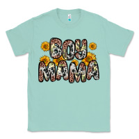 Seafoam boy mama Classic Tee - Zillion Design Studio