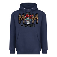 Navy mom life Heavyweight Hoodie - CowhideDigitalArt