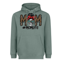 Sage mom life Heavyweight Hoodie - CowhideDigitalArt
