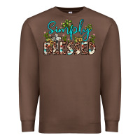 Chestnut simply blessed Premium Sweatshirt - JahusDesignShop
