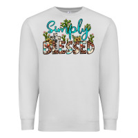 Dove Grey simply blessed Premium Sweatshirt - JahusDesignShop
